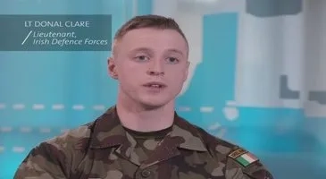 Featured image for #GradStories Lieutenant Donal Clare, Irish Defence Forces
